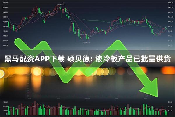黑马配资APP下载 硕贝德: 液冷板产品已批量供货